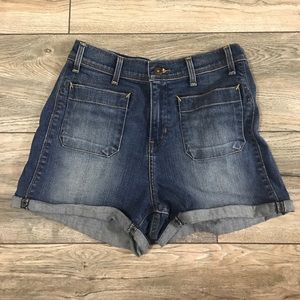 Levi's High Waisted Shorts